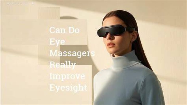 Do eye massagers improve eyesight?