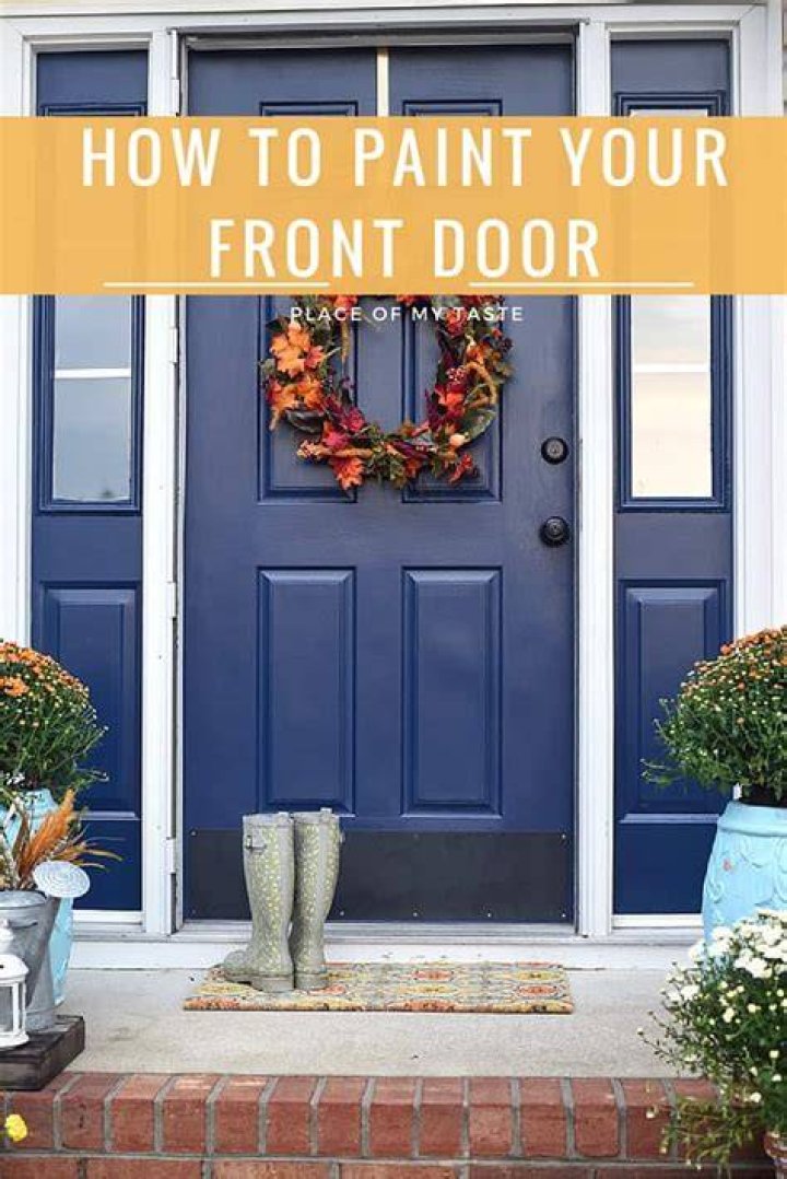 Do I need permission to paint my front door?