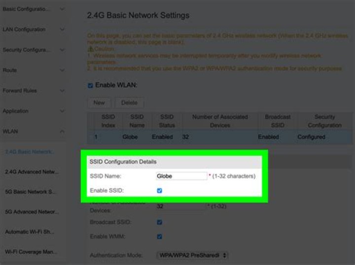 How do I find my network SSID on my computer?