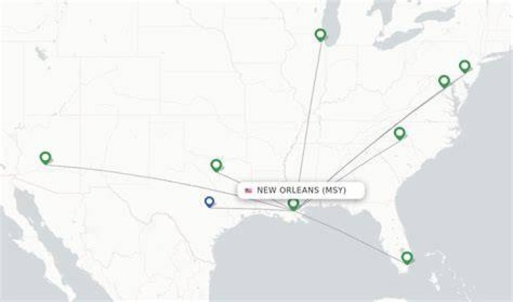 What airlines fly from Cleveland to New Orleans?