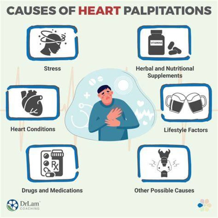 What causes heart palpitations and tingling in hands?