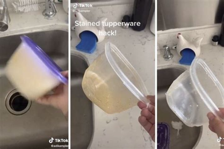 What is the best way to clean Tupperware?