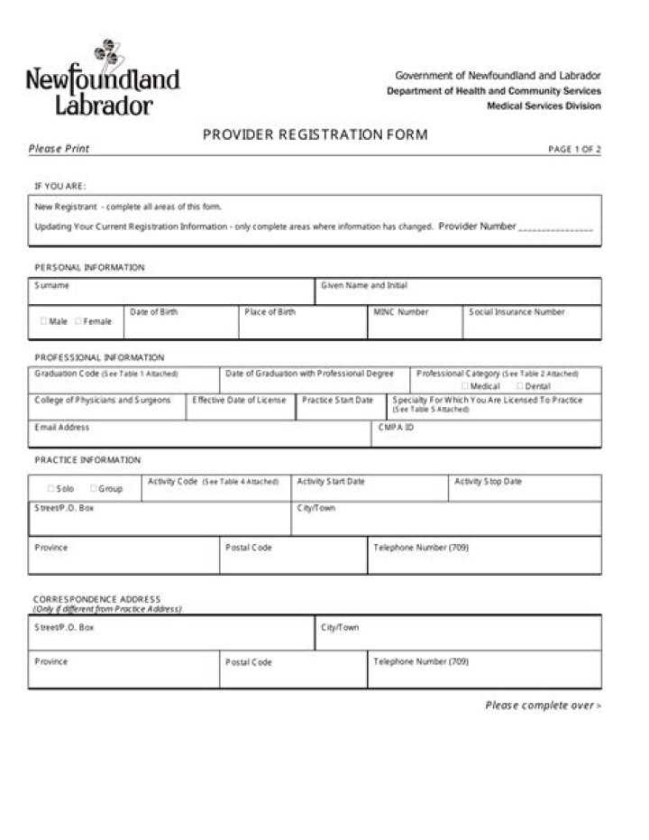 What is the cost of vehicle registration in Newfoundland?