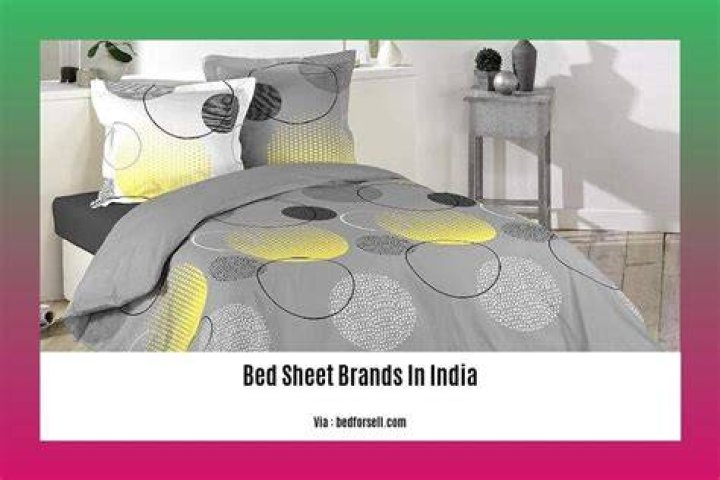 Which bed sheet is best in India?