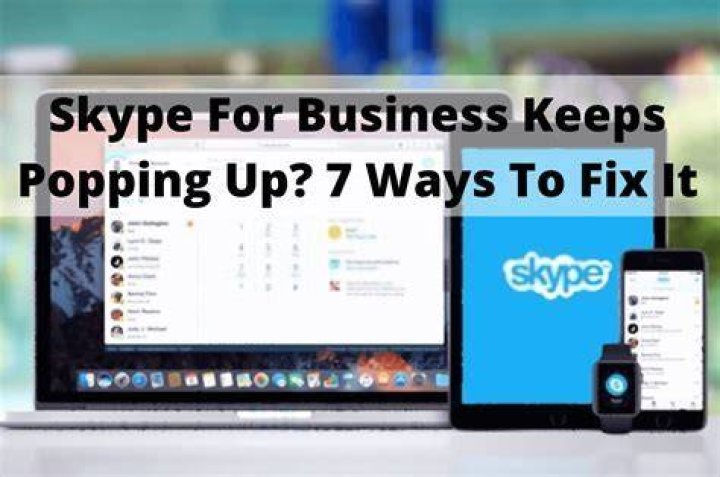Why does Skype for business open automatically Mac?